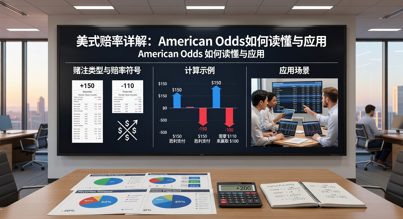 美式赔率 American Odds 详解与计算