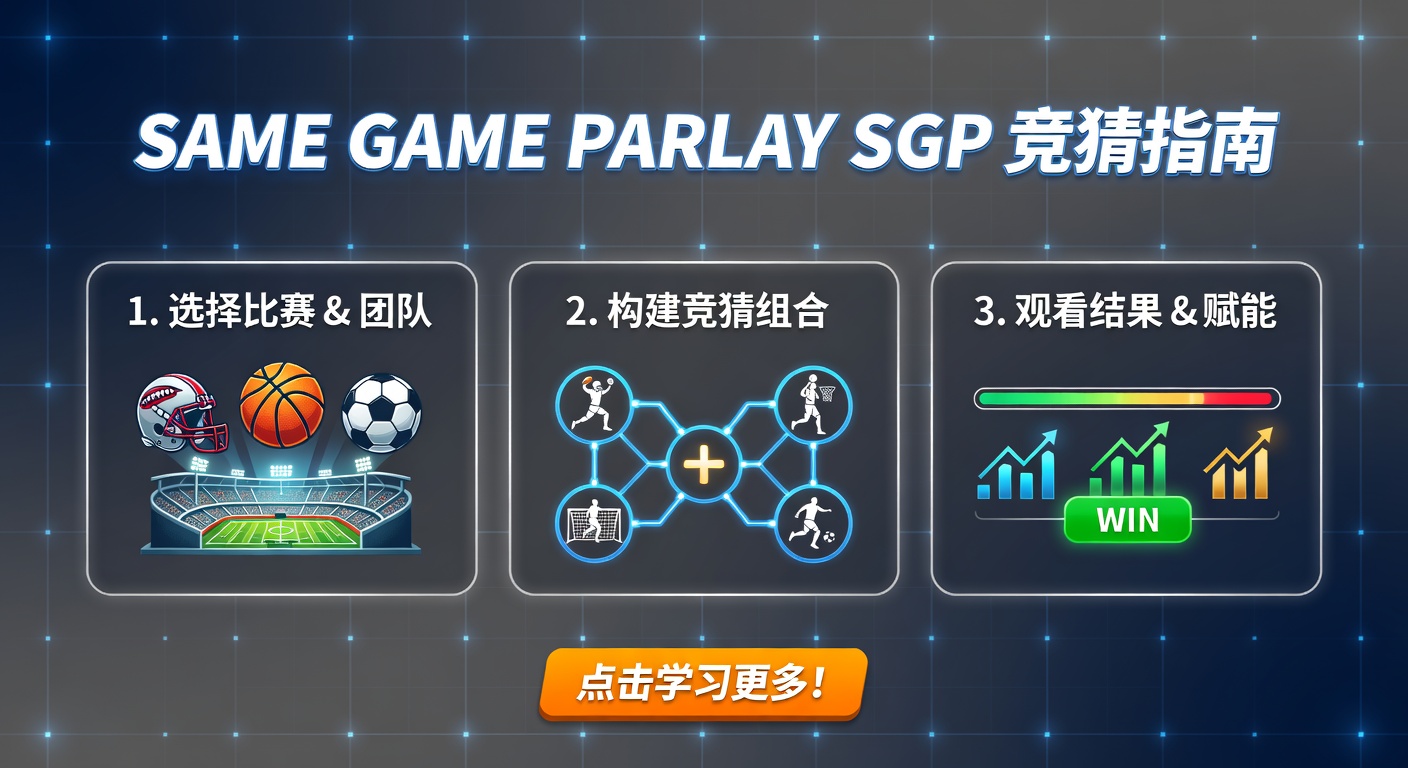 Same Game Parlay SGP 指南：赛事竞猜策略与技巧