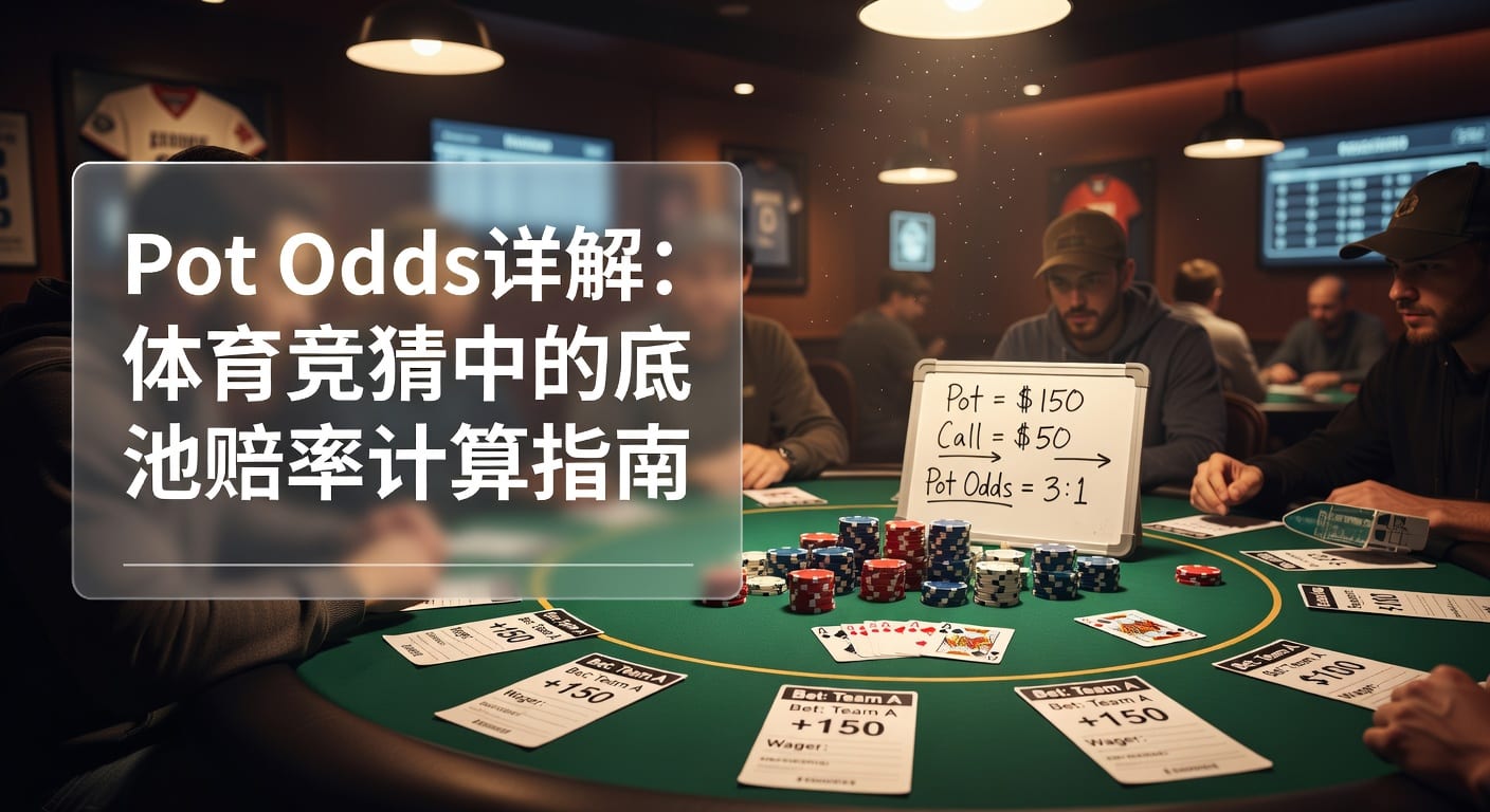pot odds 详解：体育竞猜底池赔率指南